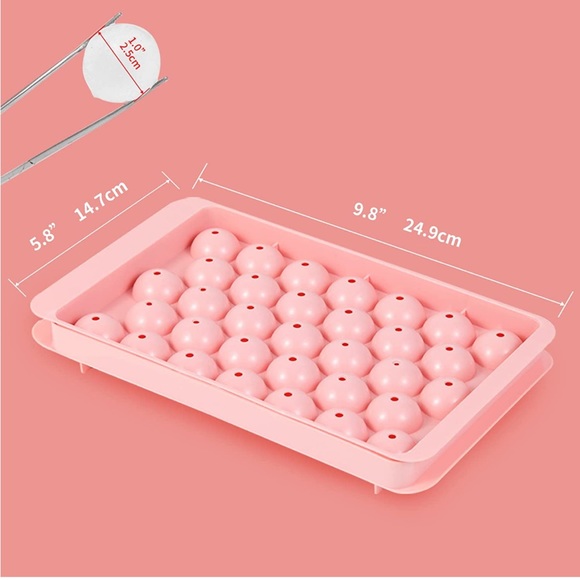 Ice Ball Mould Tray, Rigid Ice Tray, Food Grade Ice Tray for Cocktail - Picture 4 of 12